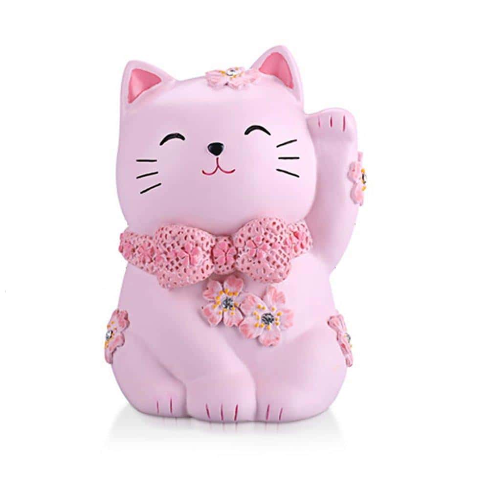 Sparbössa Med Rosa Katt