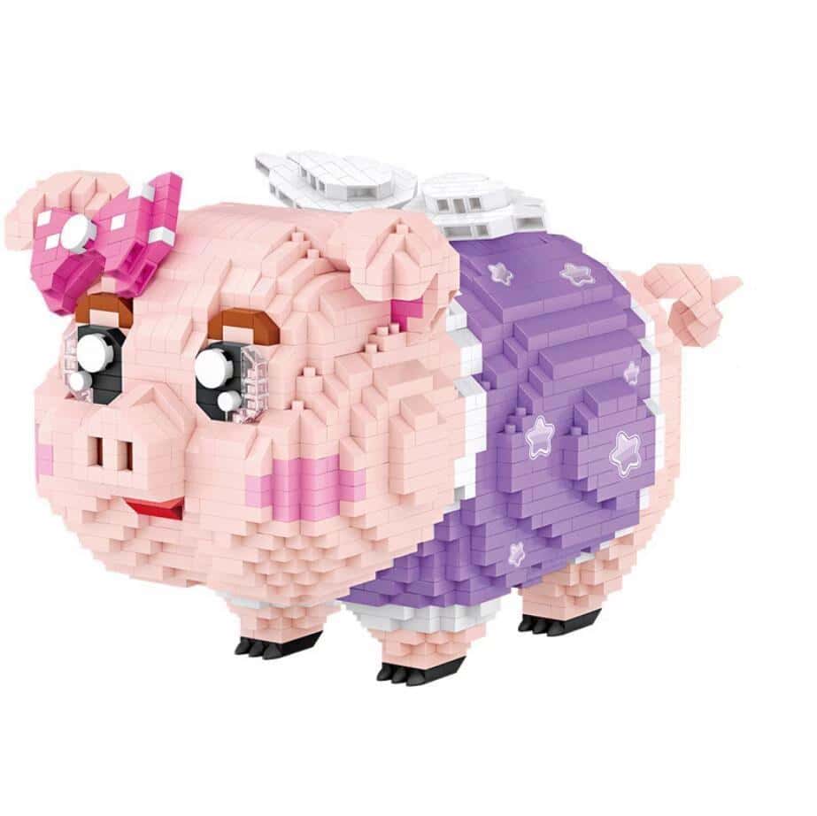 Sparbössa Med Legoklossar