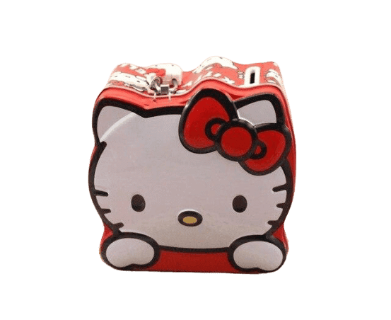 Hello Kitty Sparbössa I Metall