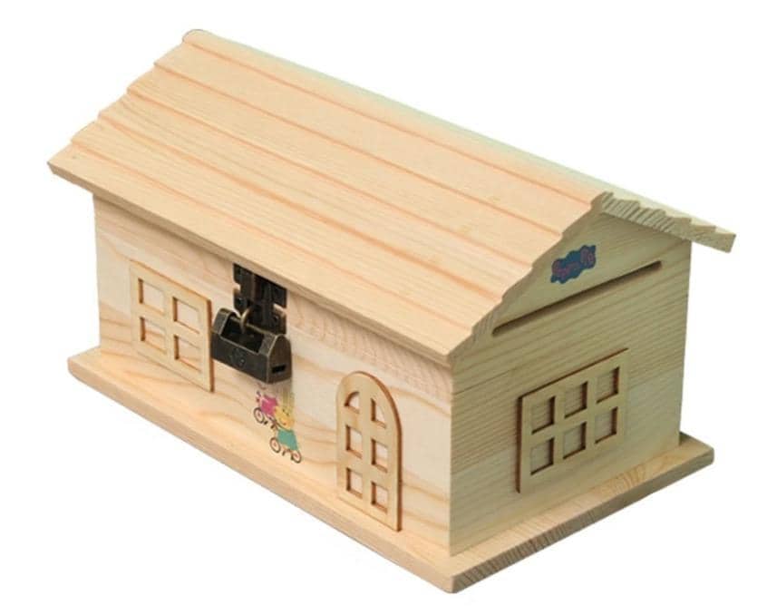 Sparbössa I Trä För Hus